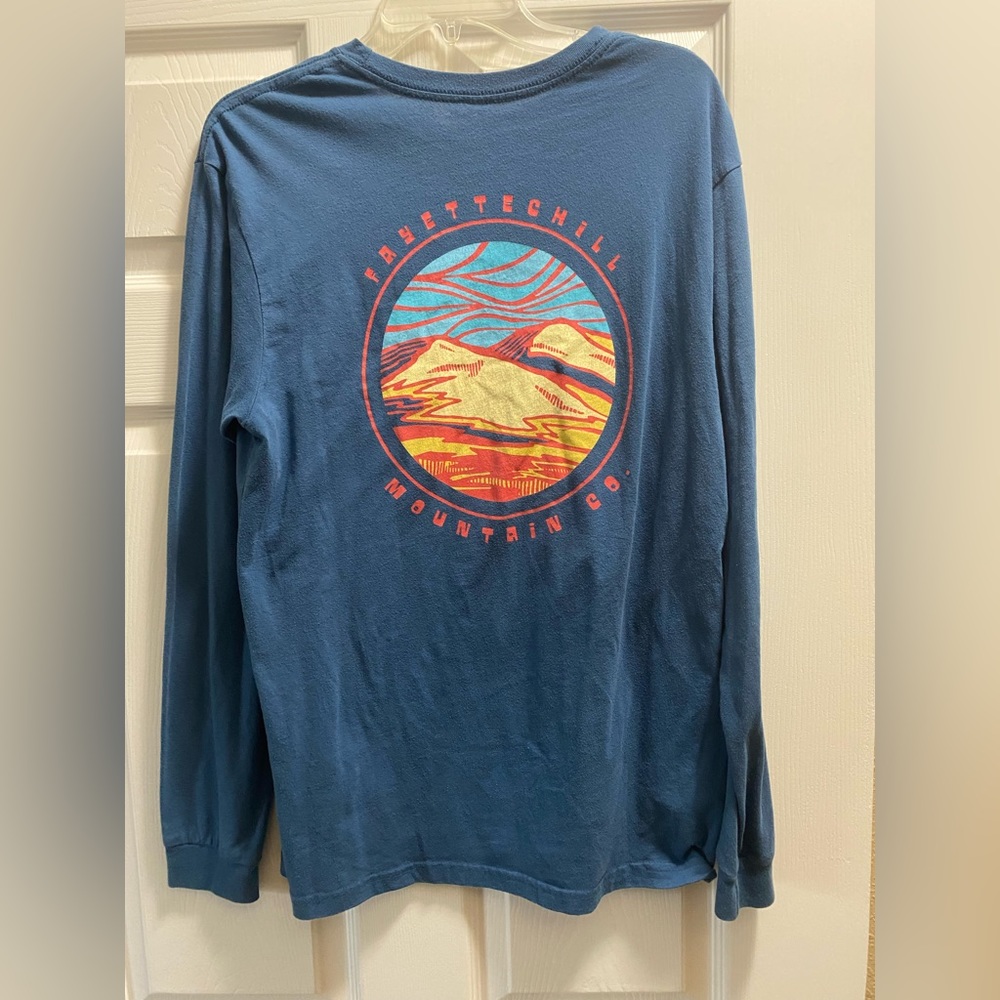 Blue Fayettechill Longsleeve Shirt, Size M